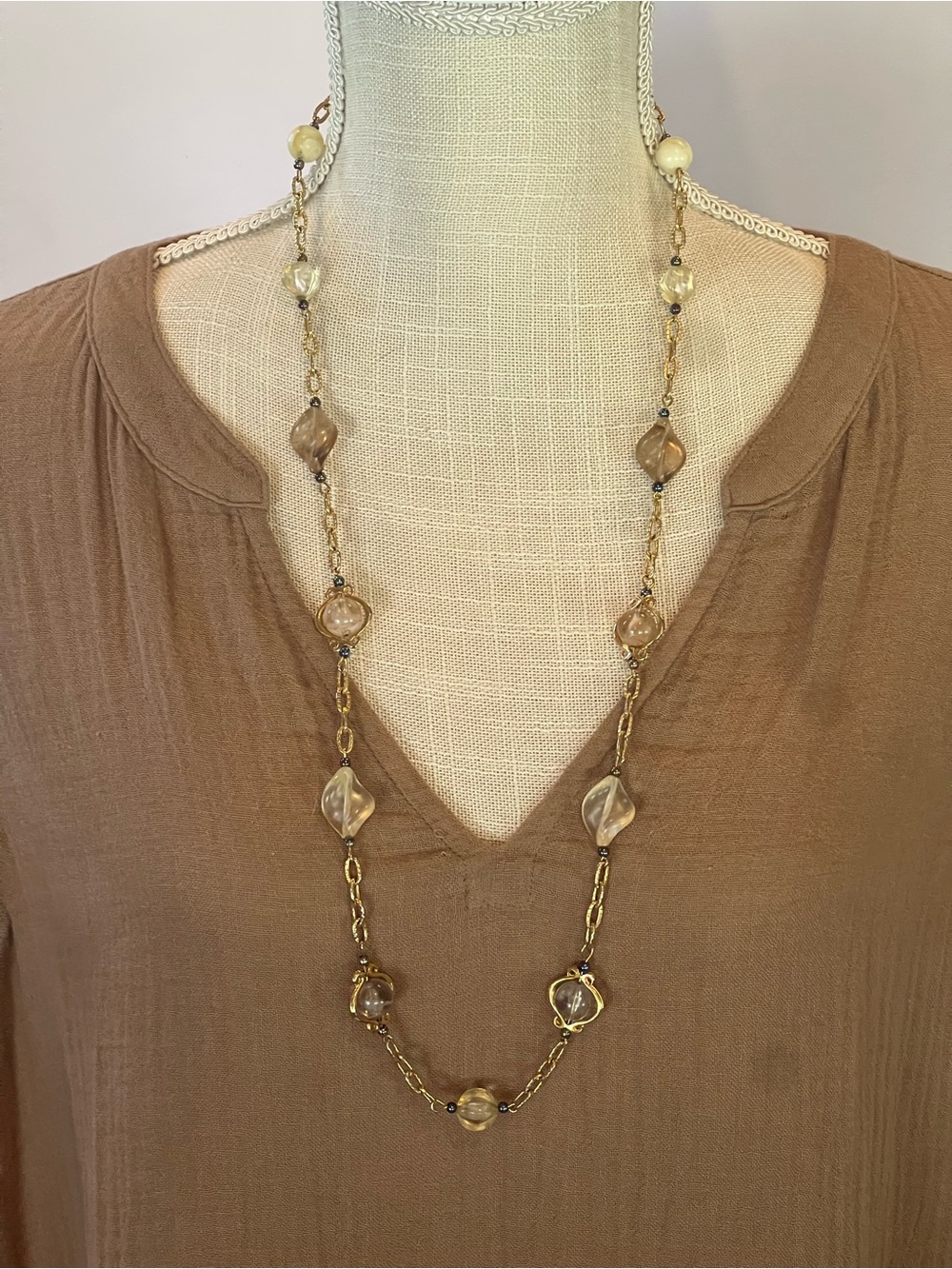 Glass Beaded Necklace